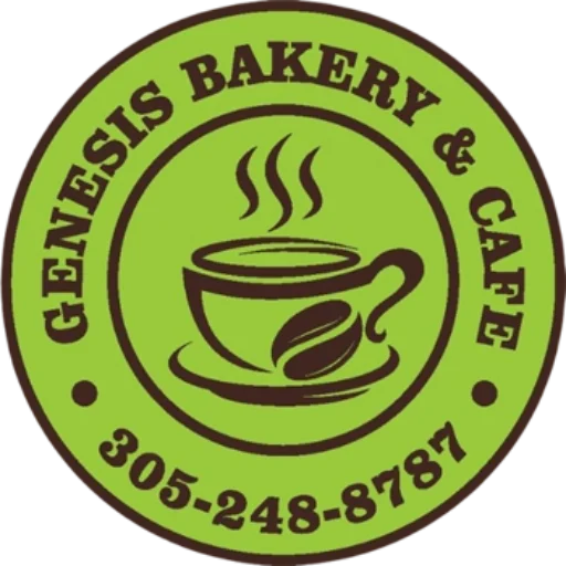 Catering de Genesis Bakery in Homestead. Logo Bakery
